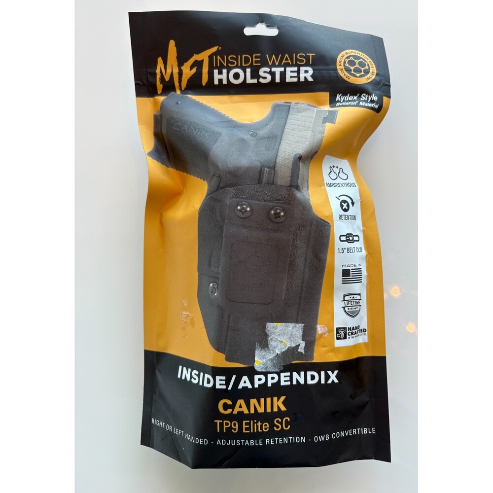 Mission First Tactical Hybrid Holster inside waist holster Canik TP9 elite SC